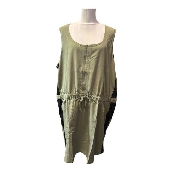 Laila Dresses & Skirts - NEW Laila Ali Green Dress Size 3X